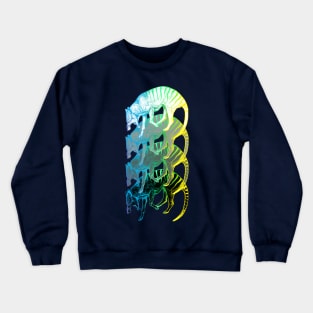 Rainbow Thylacines Crewneck Sweatshirt